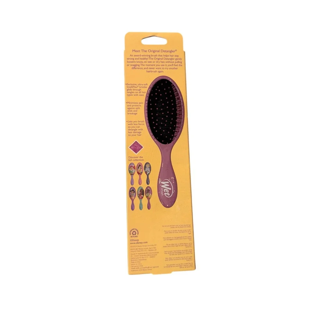 Wet Brush Disney Princess Tiana Original Detangler Limited Edition Purple New